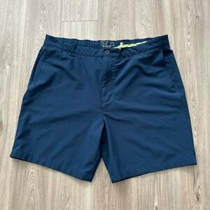 Vineyard Vines Shorts Mens 40 Blue Links Chino Performance Golf Outdoors Preppy